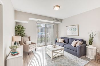 Spacious living room at frost english silver in maplewood minnesota
